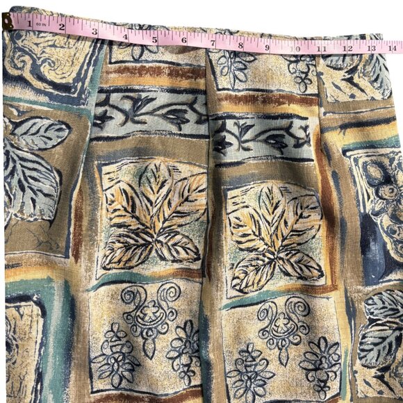 Toni Garment for CC Magic vintage 90s 2 piece Hawaiian skirt blazer suit sz 10 - Picture 7 of 13